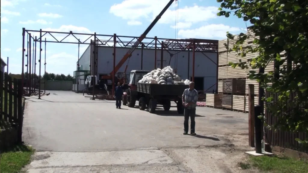 Каркас быстровозводимого здания Олимп